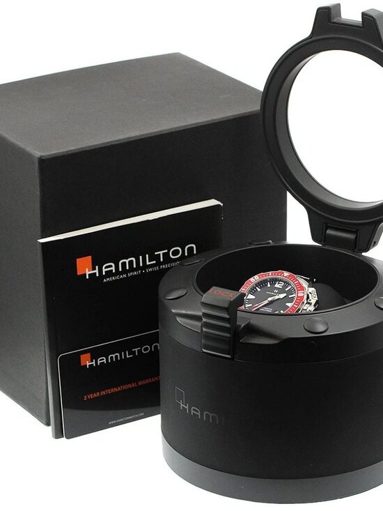 HAMILTON Khaki navy open water H777250/H77725135 Frogman Automatic Men\'s_944051 main image 5